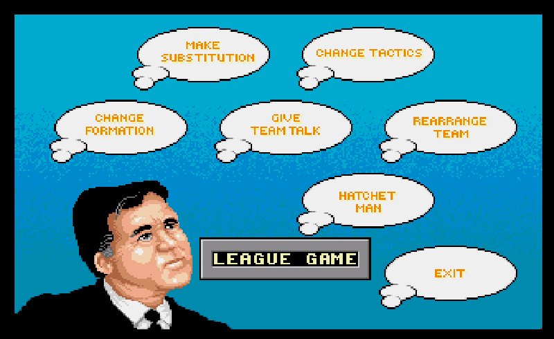 1st Division Manager Classic Amiga game