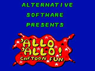 ’Allo ’Allo Classic Amiga game