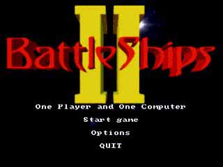 Battleships II Classic Amiga game