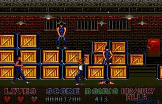 Beverly Hills Cop Classic Amiga game