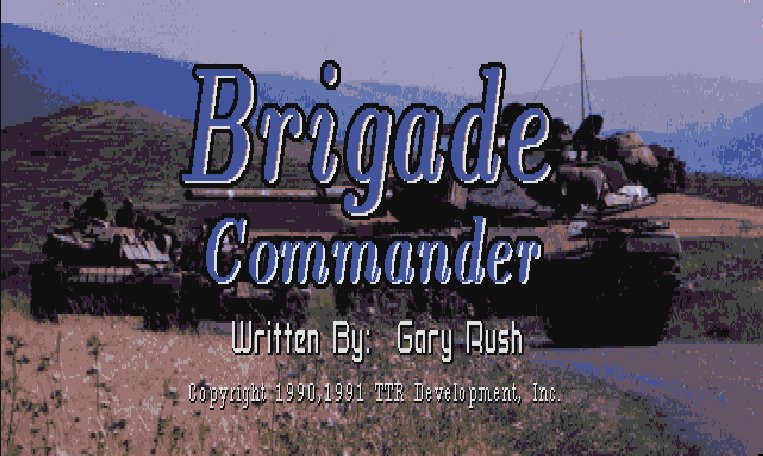 Brigade Commander Classic Amiga game
