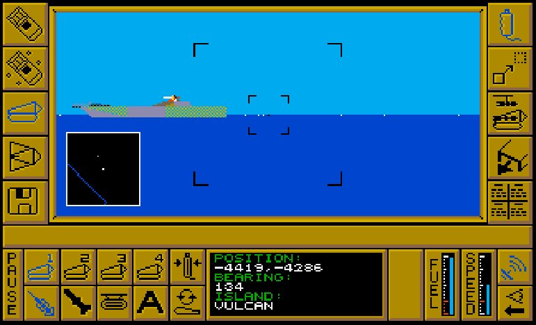 Carrier Command Classic Amiga game