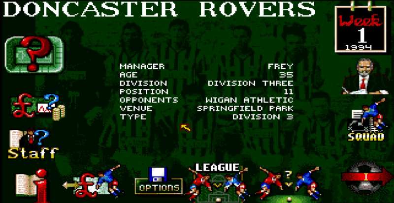 Club Football - The Manager Classic Amiga game
