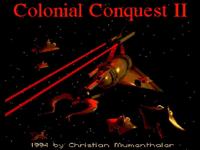 Colonial Conquest 2 Classic Amiga game
