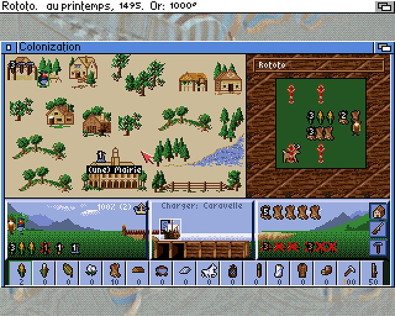 Colonization Classic Amiga game