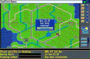 Conflict Korea Classic Amiga game