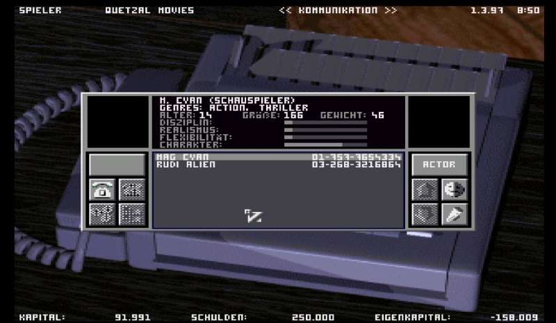 Der Produzent Classic Amiga game