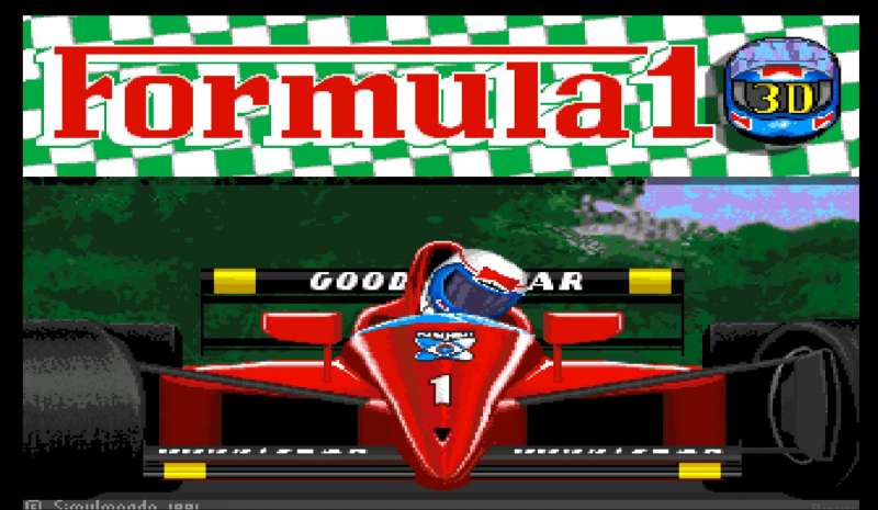 Formula 1 3D Classic Amiga game