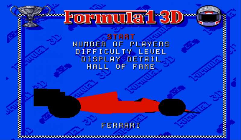 Formula 1 3D Classic Amiga game