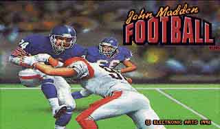 John Madden Football Classic Amiga game