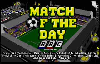 Match of the Day Classic Amiga game