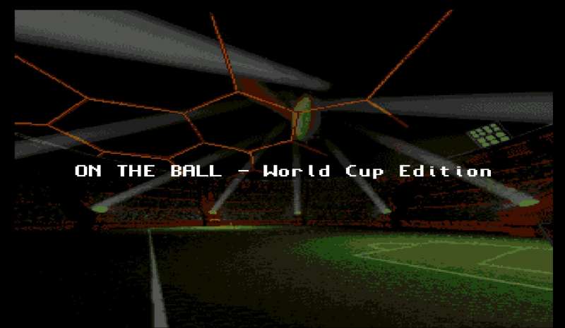 On the Ball - World Cup Edition Classic Amiga game
