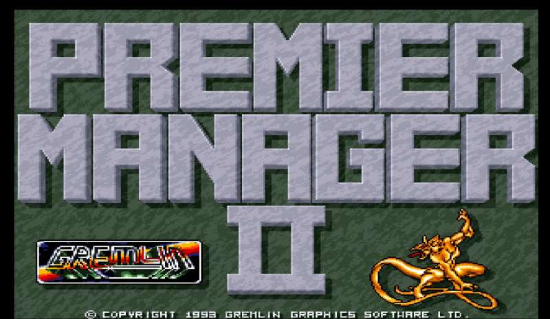 Premier Manager 2 Classic Amiga game