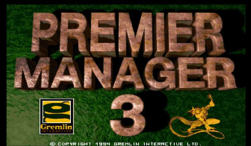 Premier Manager 3 Classic Amiga game