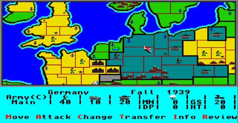 Storm Across Europe Classic Amiga game
