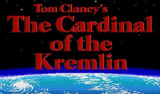 The Cardinal of the Kremlin Classic Amiga game