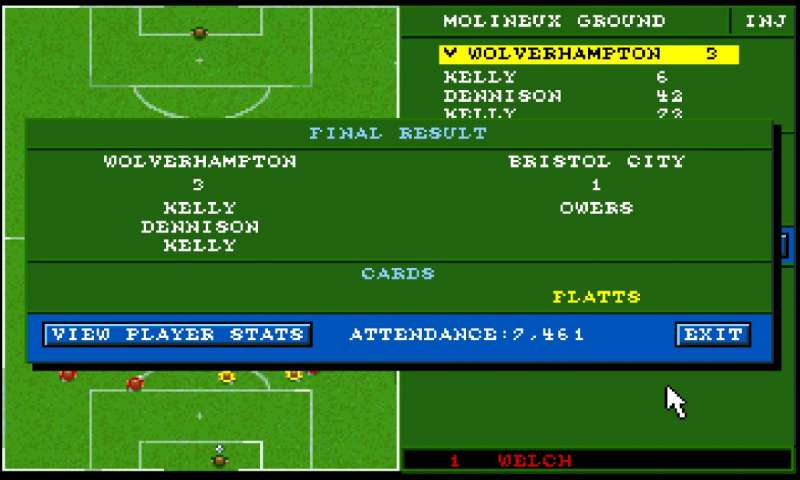 Ultimate Soccer Manager Classic Amiga game
