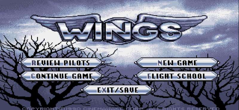 Wings Classic Amiga game