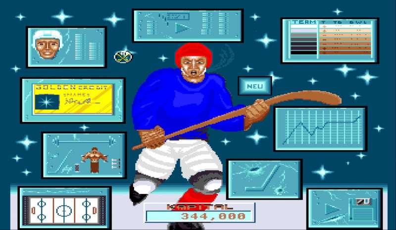 World Hockey League Manager Classic Amiga game