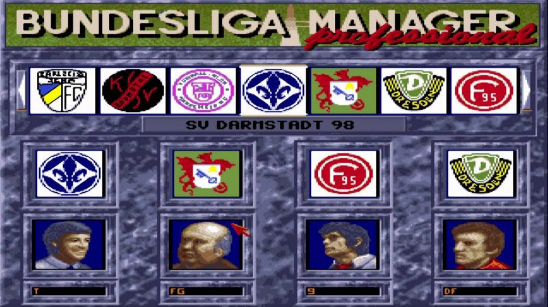 Bundesliga Manager klasyczne gry Amiga