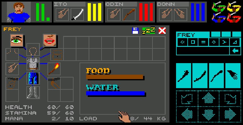 Dungeon Master klasyczne gry Amiga