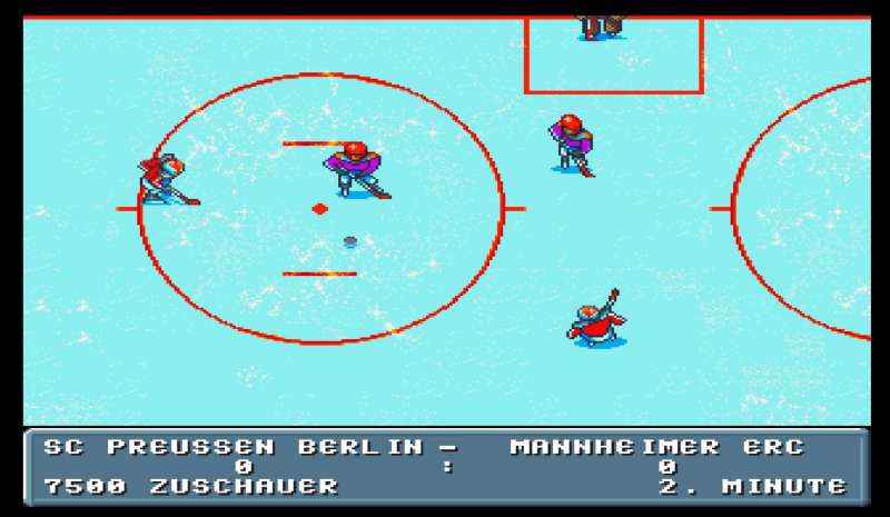 Eishockey Manager klasyczne gry Amiga