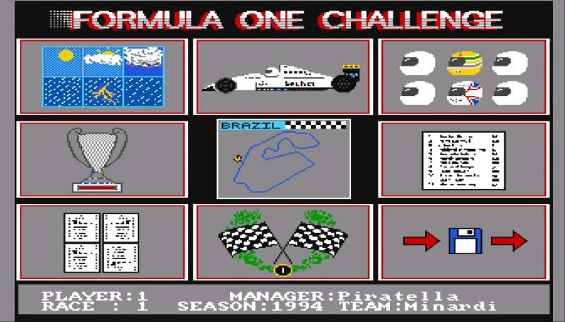 Formula One Challenge klasyczne gry Amiga