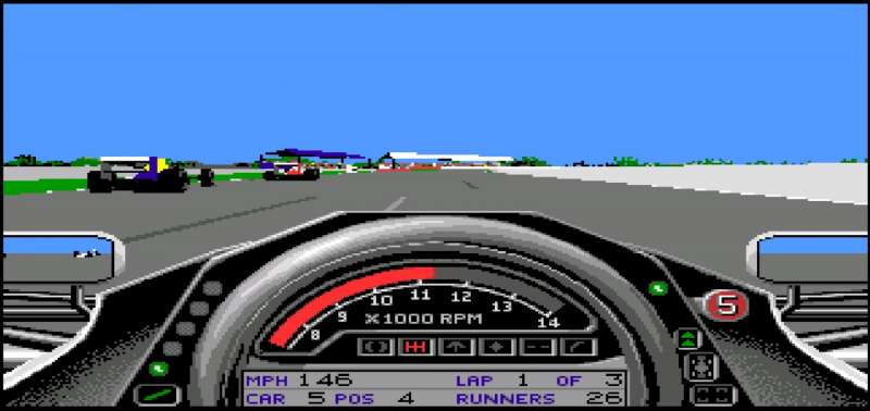 Formula One Grand Prix klasyczne gry Amiga