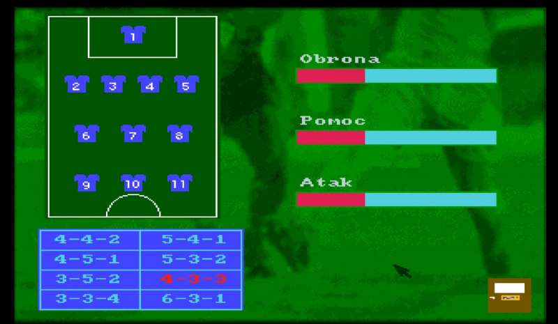 Liga Polska Manager klasyczne gry Amiga
