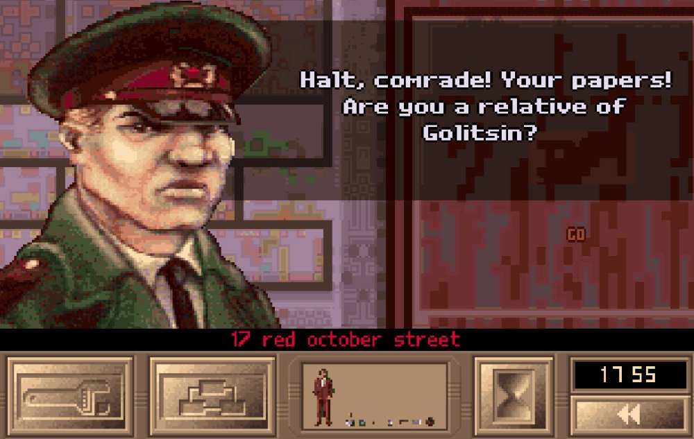 KGB Classic Amiga game