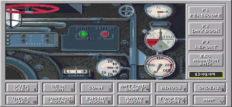 Das Boot klasyczne gry Amiga