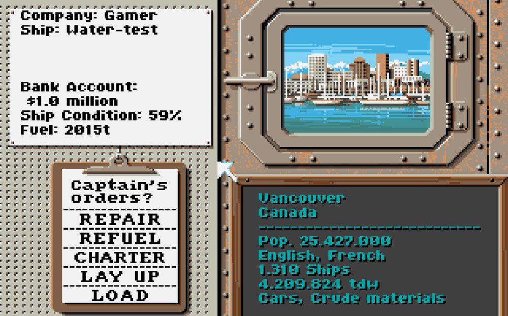 Ports of Call klasyczne gry Amiga